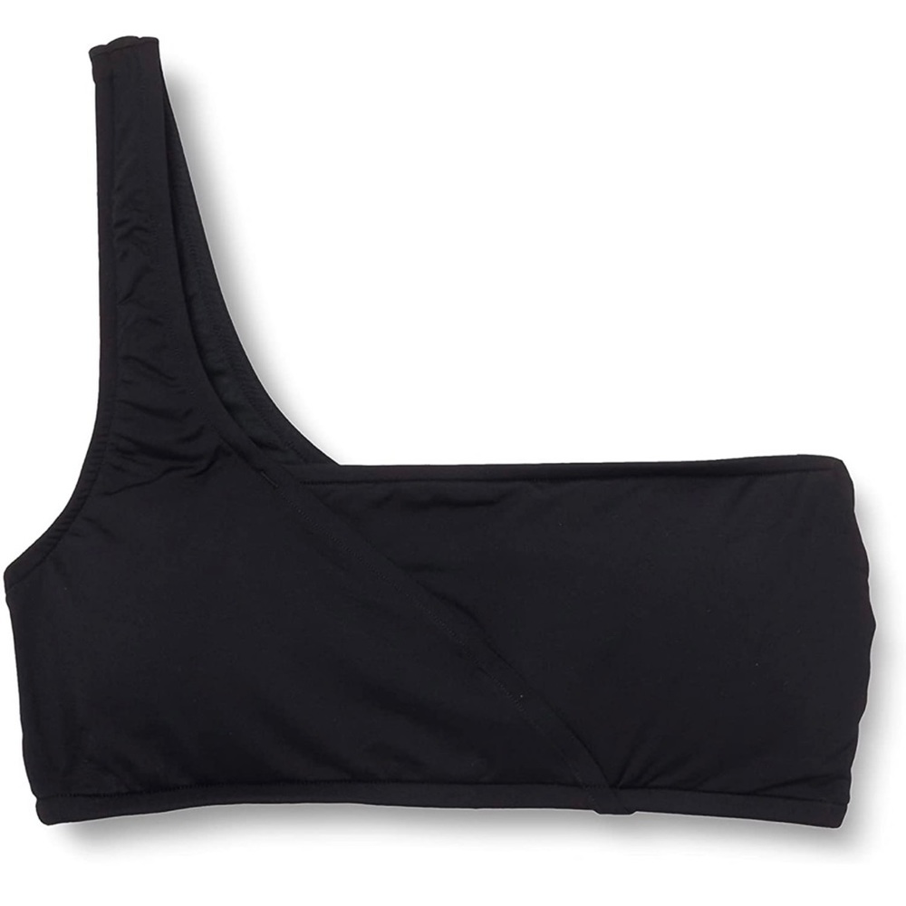 Seafolly One Shoulder Bandeau Top and Wild At Heart Hipster 2-piece Bikini - Picture 3 of 16